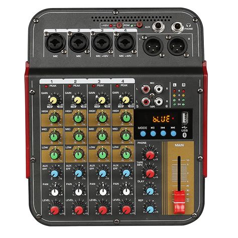 best 4 channel audio mixer